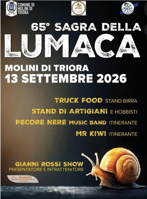 65° Sagra della Lumaca - 13 settembre 2026